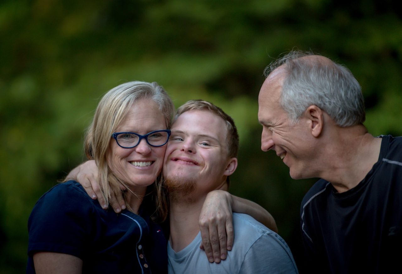 זוג הורים לילד עם תסמונת דאון - תמונה להמחשה